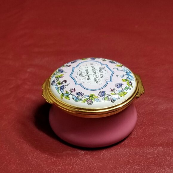 HALCYON DAYS Trinket Box Welcome Newborn Child - Picture 5 of 8